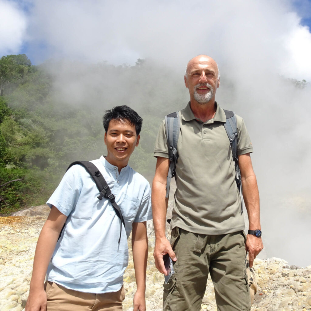 Christoper Tambanua, a licensed Sulawesi Specialist Tour Guide