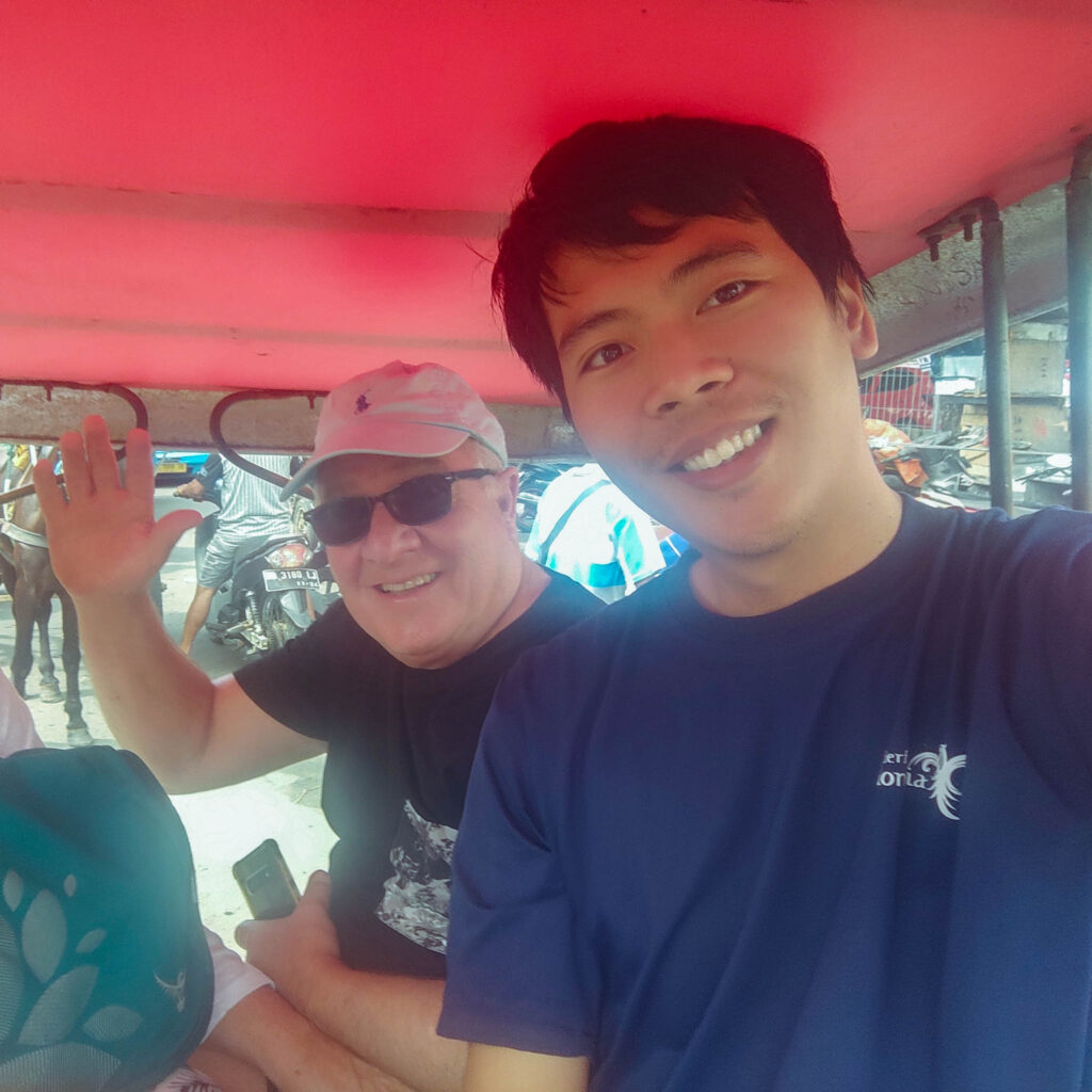 Christoper Tambanua, a licensed Sulawesi Specialist Tour Guide