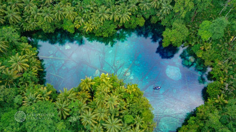 Paisupok Lake in Banggai, Central Sulawesi by Christoper Tambanua, the best banggai tour provider